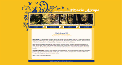 Desktop Screenshot of mariekrupa.com
